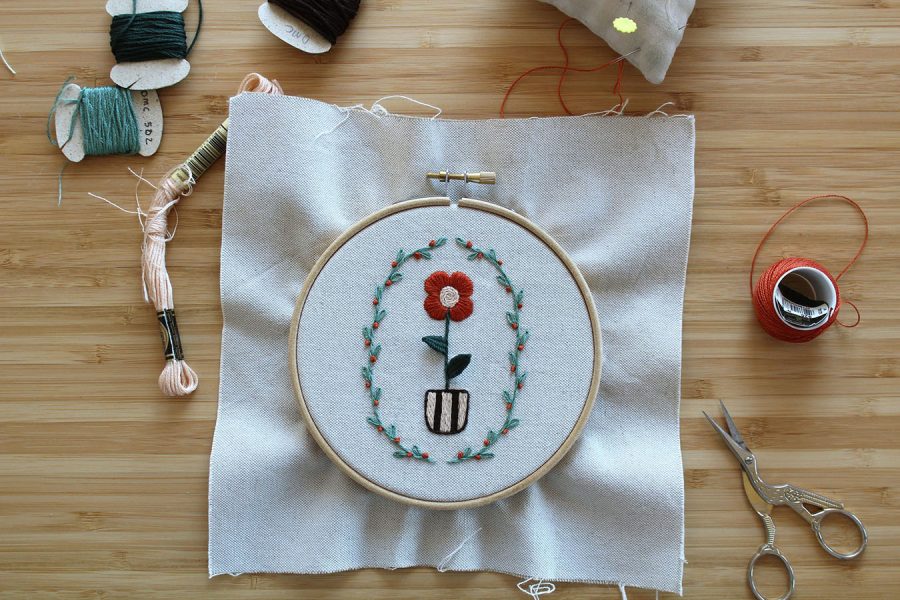 bordado puntadas basicas 8 scaled 1 | Pepita Calabaza | Taller de iniciación al bordado