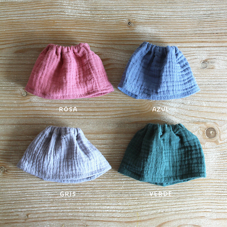 vestidos muselina ropa | Pepita Calabaza | Conejita con vestido de muselina